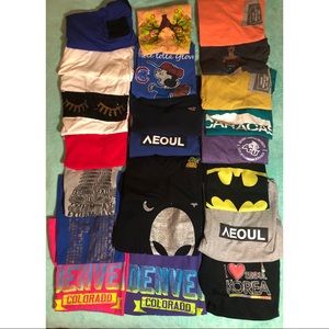 21 CT. BULK T-SHIRT BUNDLE